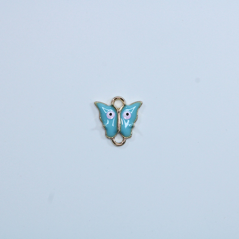 Double hole K gold-blue