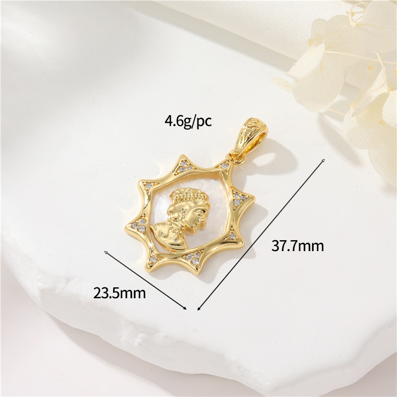 14K gold colour h-12849