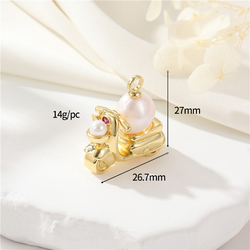 14K gold colour h-12850