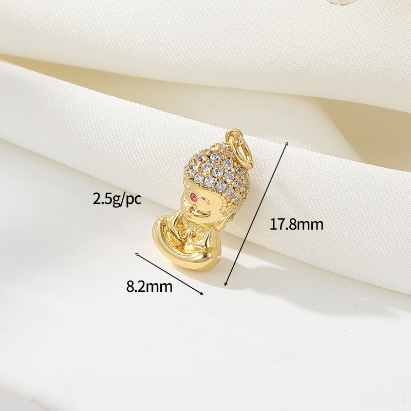 14K gold colour H-12595