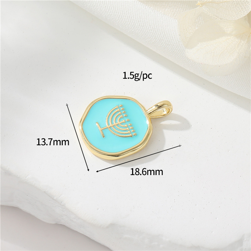 14K gold colour H-12655