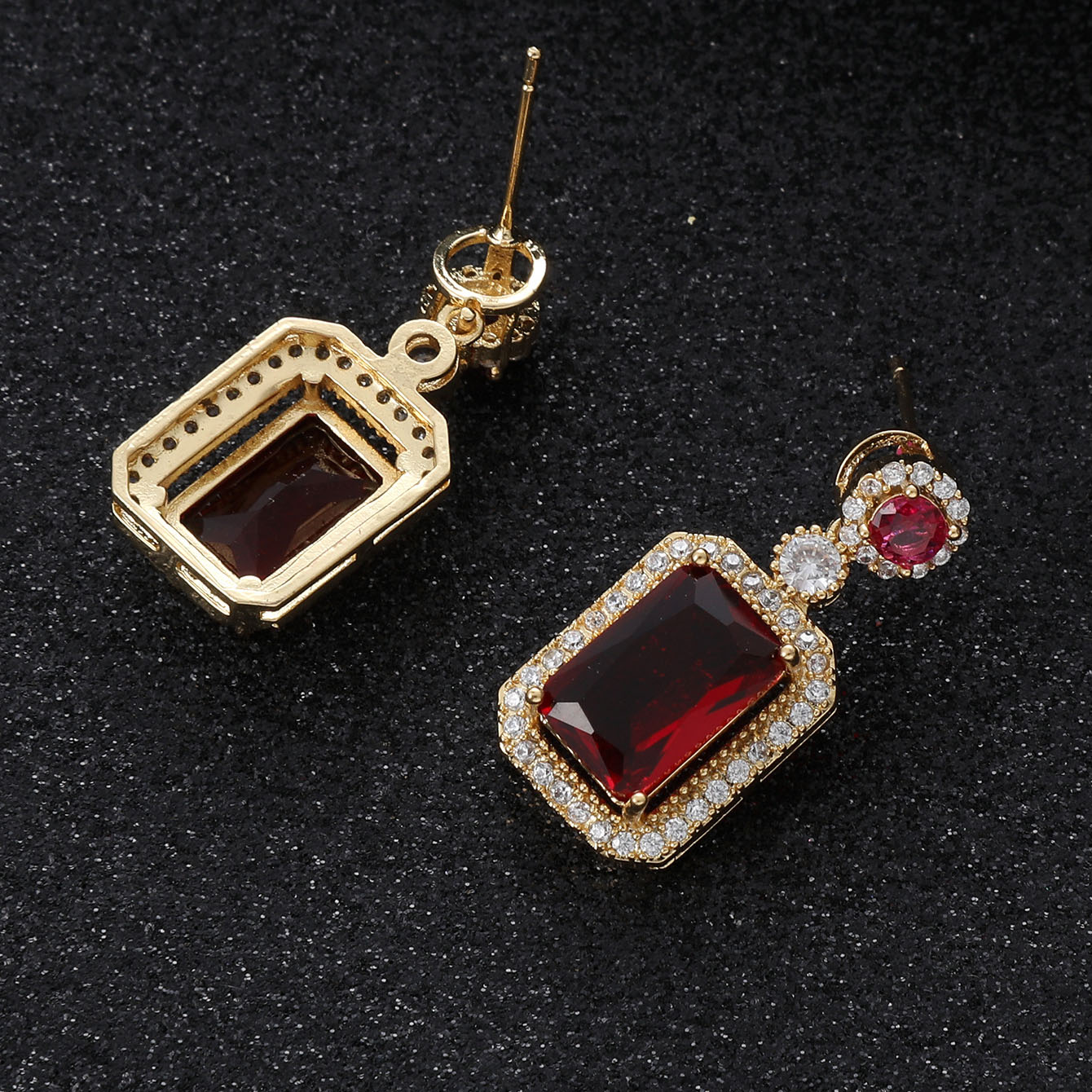 6:Earrings-Red