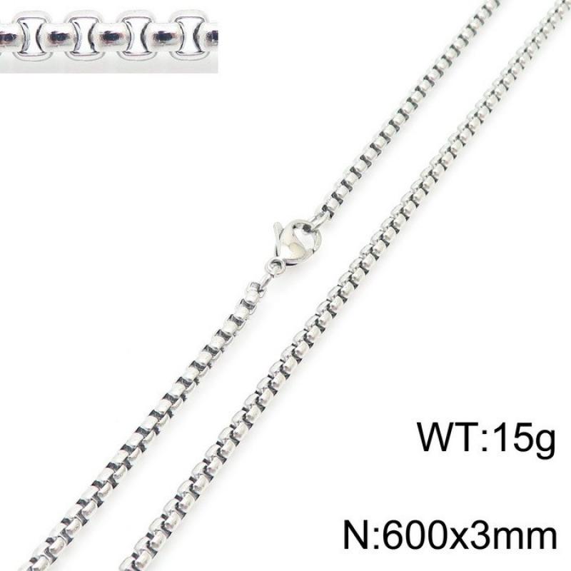 9:Steel color chain kn230408-z