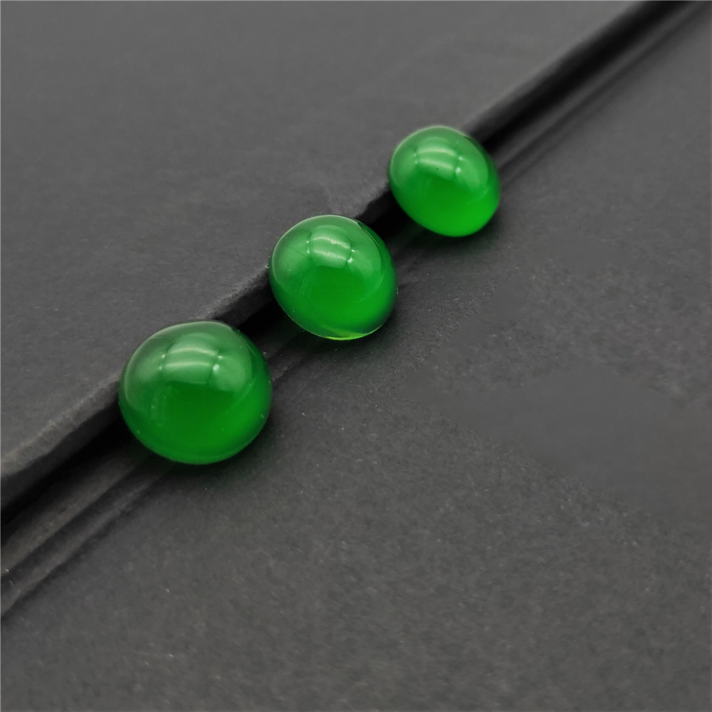 Imitation agate Green A7-202 round 16mm