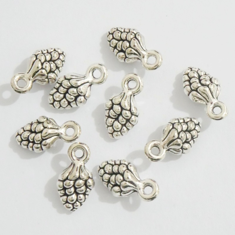 2 antique silver color