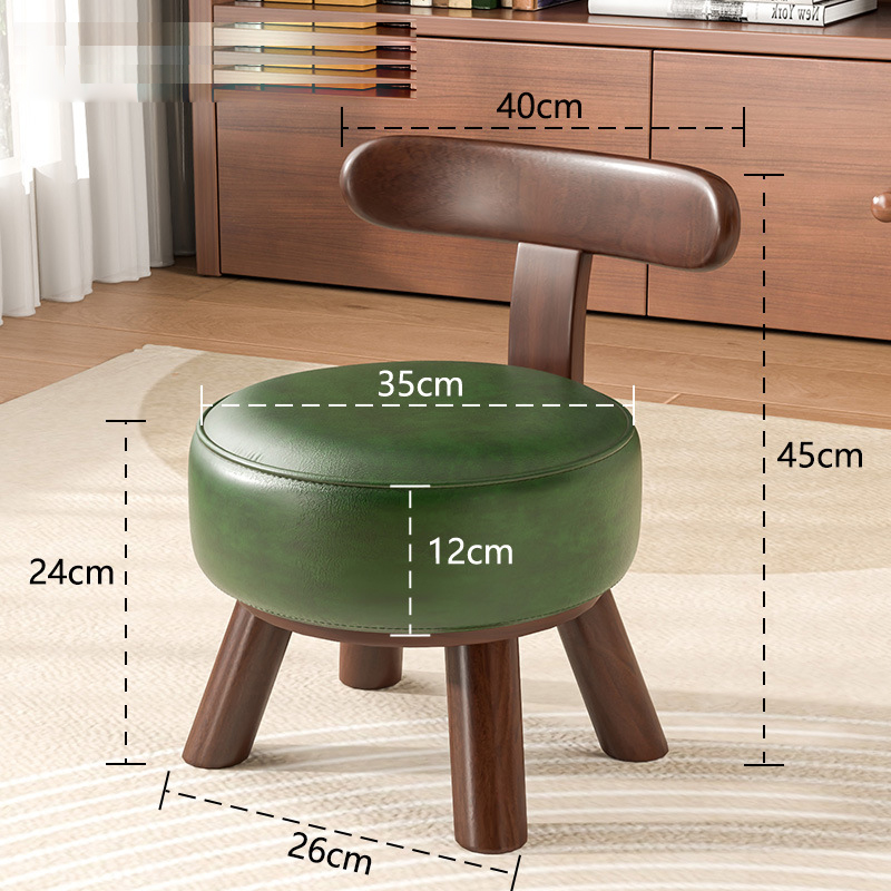 Load bearing 150kgBackrest concentric chair [regular style] dark green