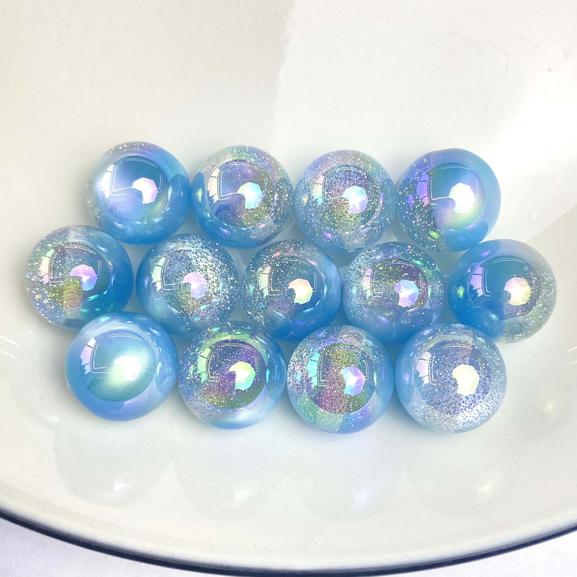 Blue 10mm,hole 2.2mm