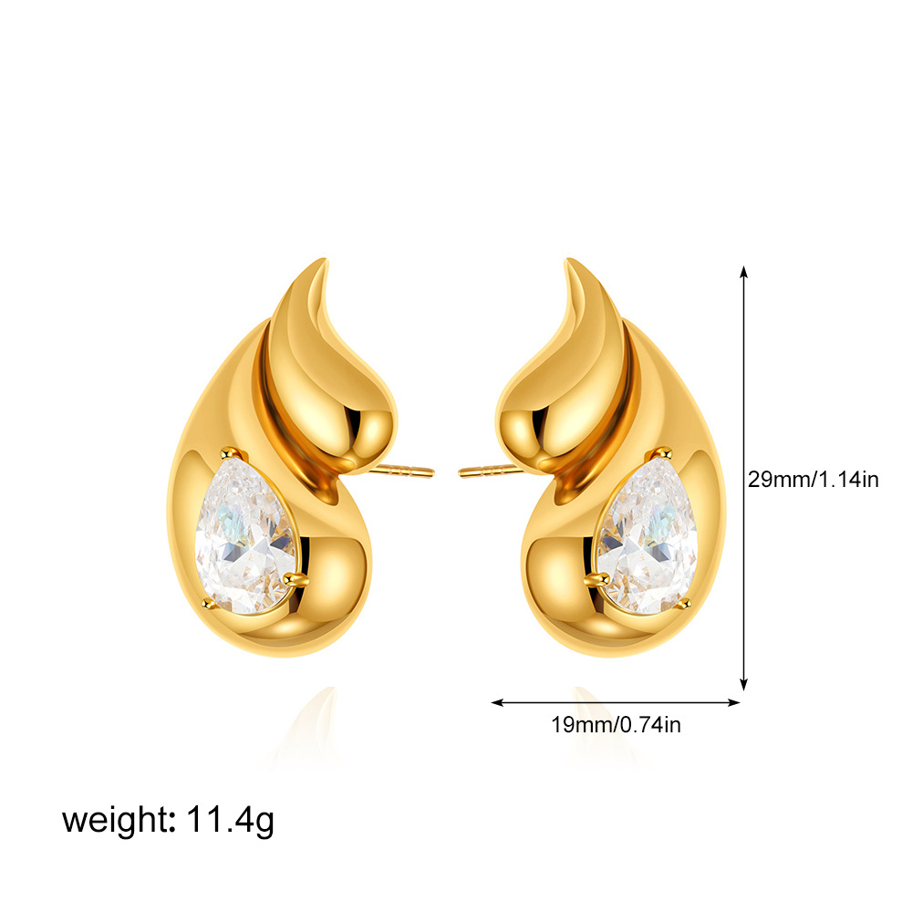 2:Double layer water drop zircon gold T031_1