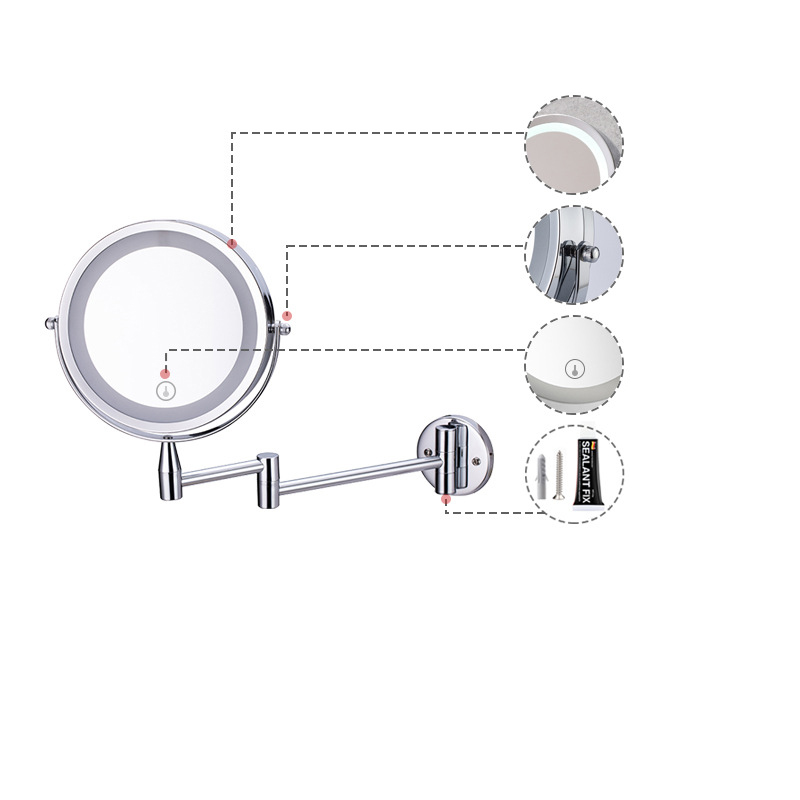 F50 117-8inch touch dimming   charging model