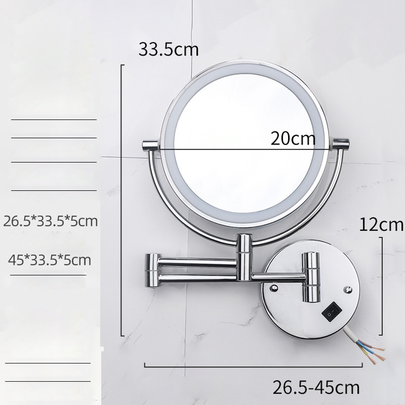 F1 45-8inch chrome plated concealed model