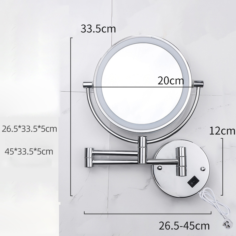 F1 45-8inch chrome plated topstitch model