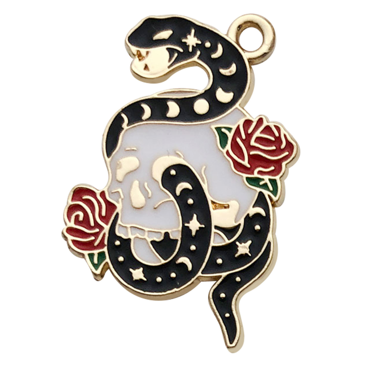 36:Skeleton snake 26x27mm-2.3g-18170 with ear hook