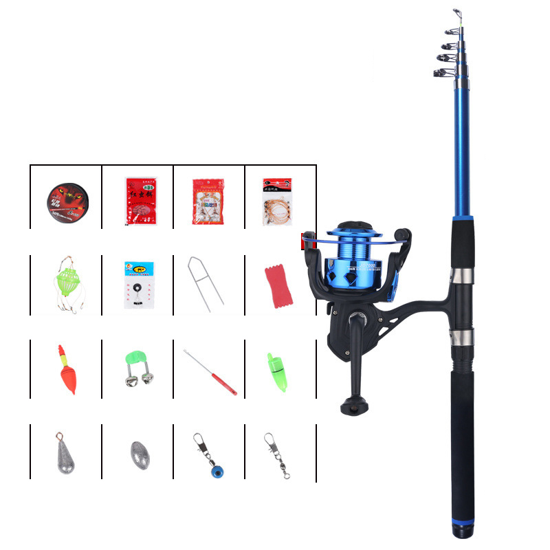 14-axis [type 7000] metal movement fishing reel set