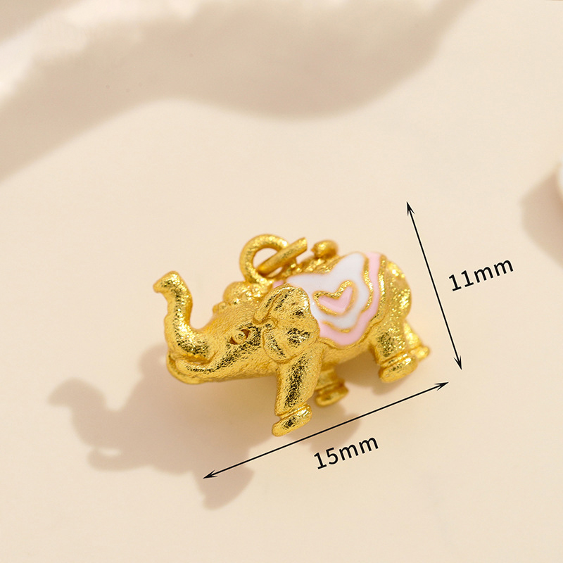 16:16 elephant pendant