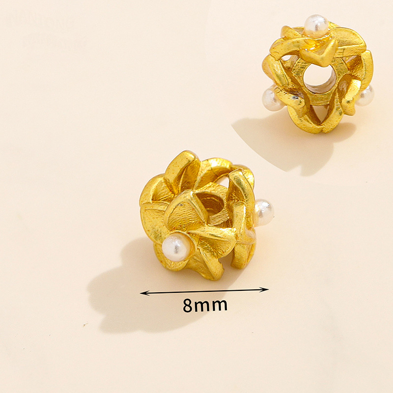 30:30 3-sided five-pointed star spacer beads