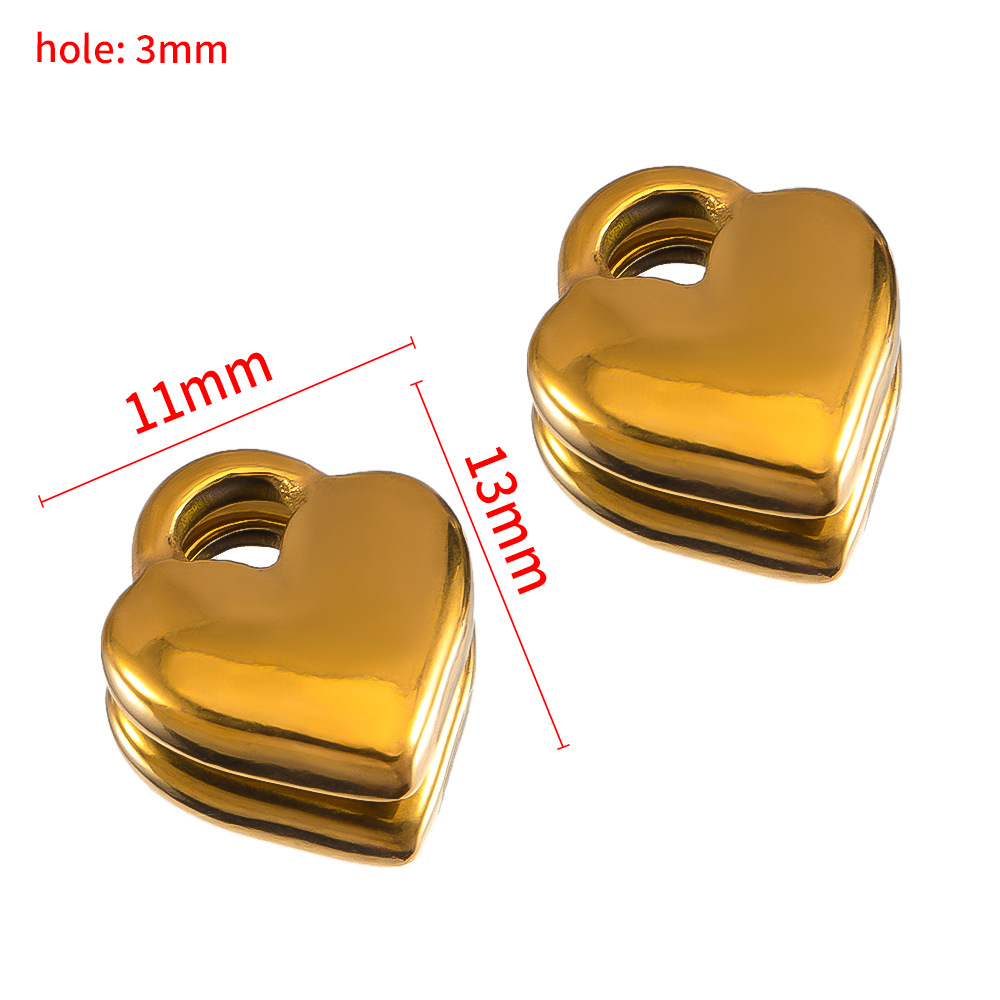 11×13mm-gold