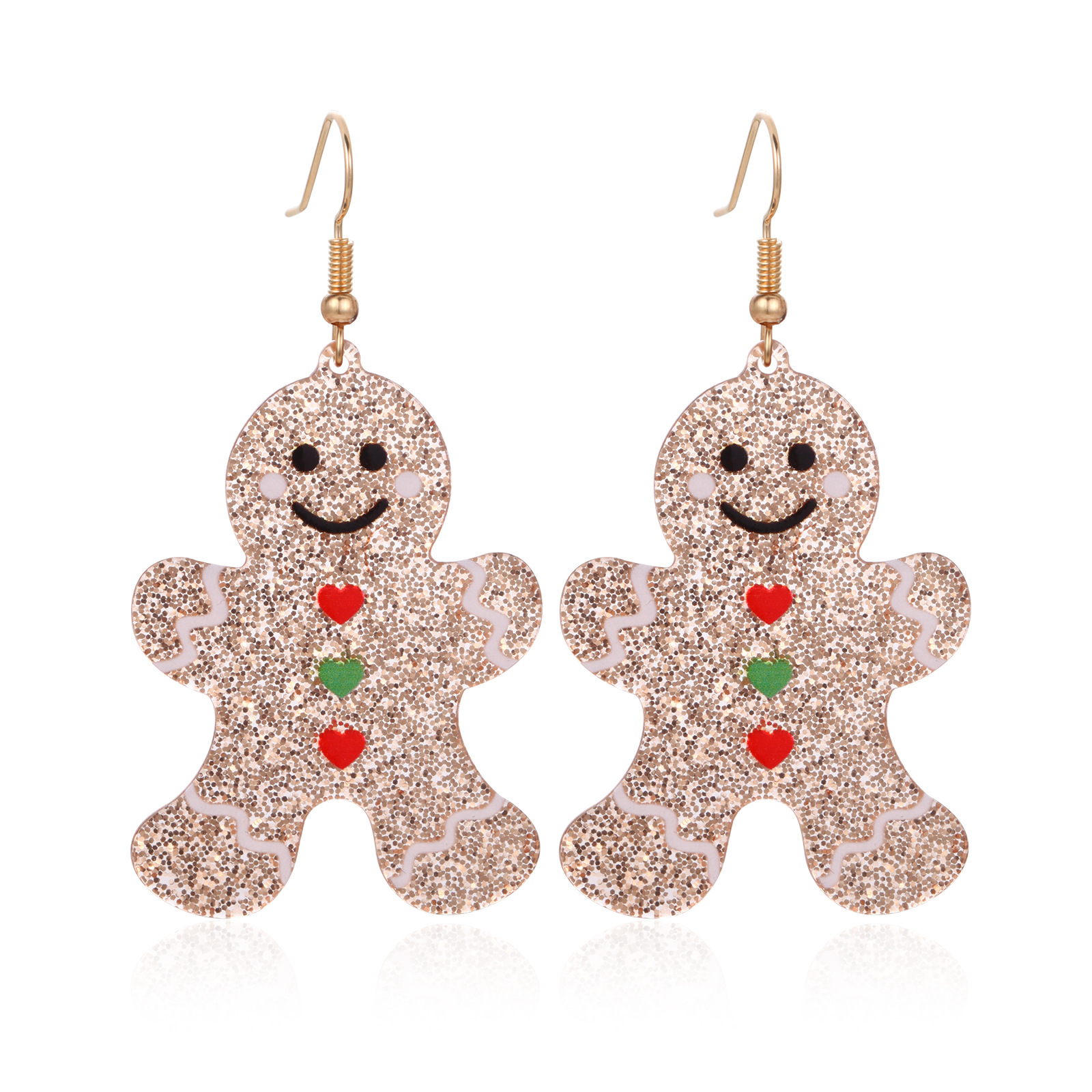 13:13. Love Gingerbread Man Earrings