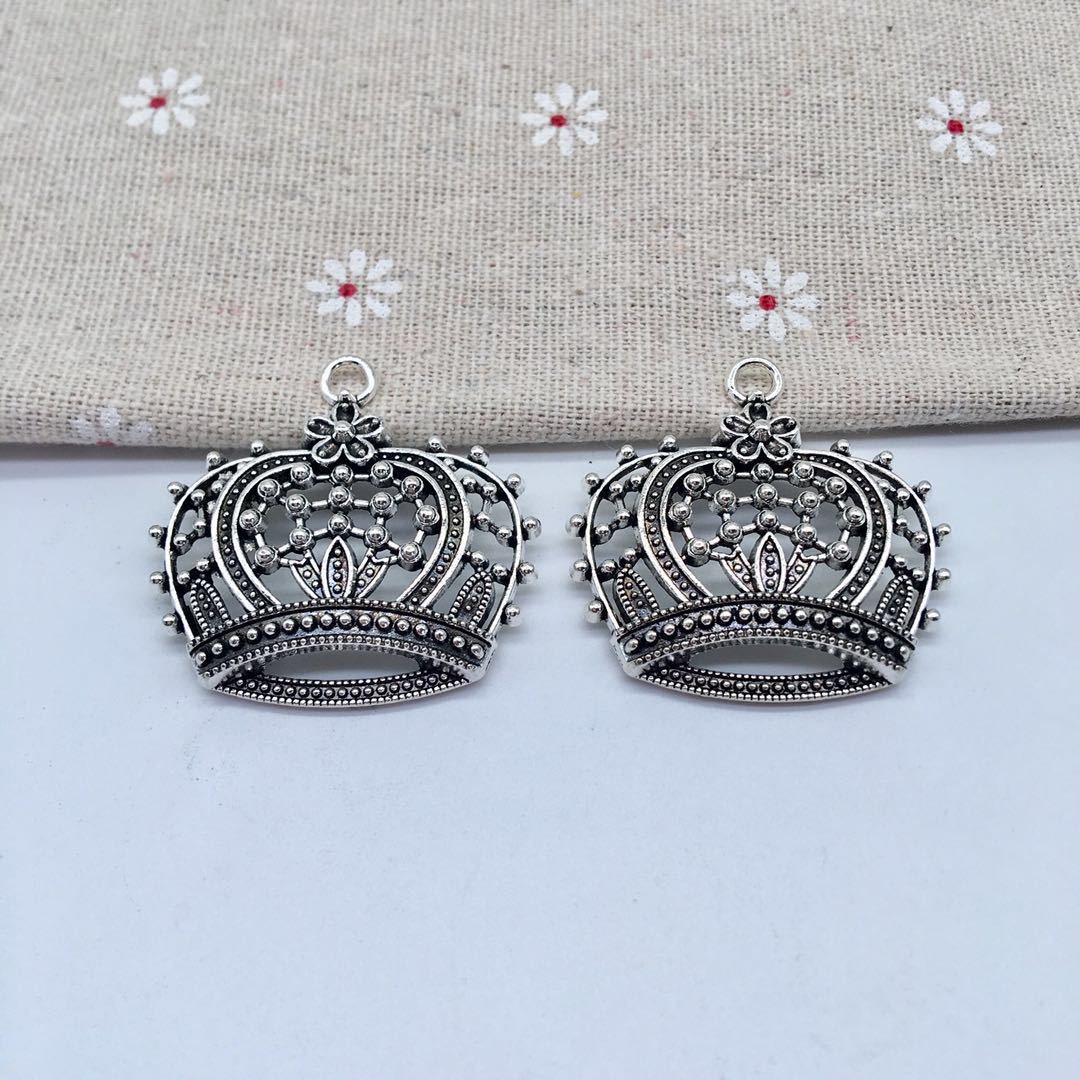 2 antique silver color