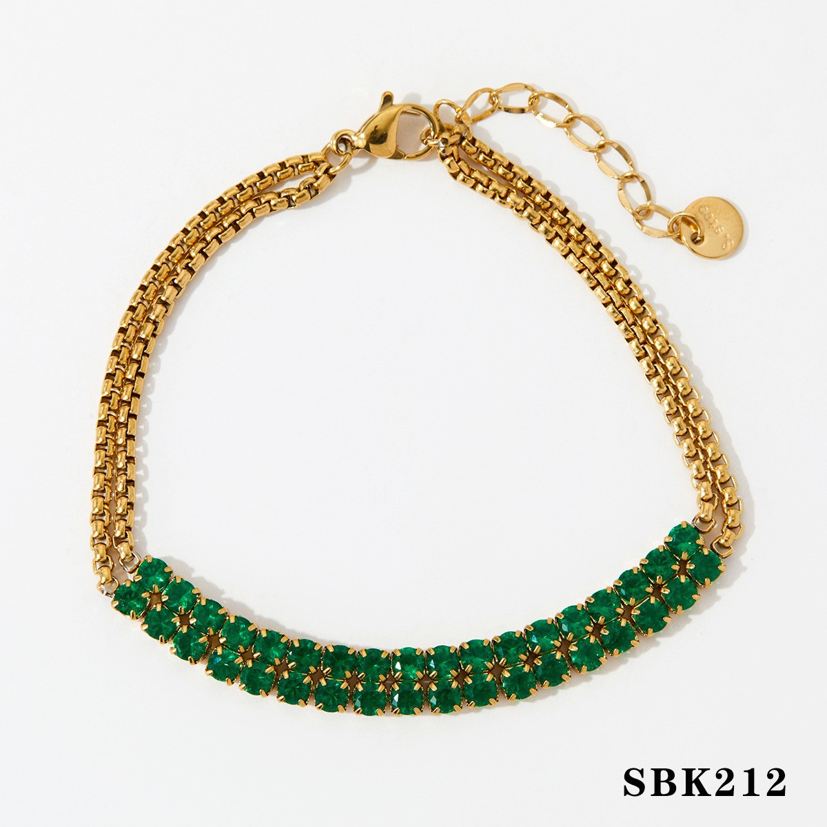 4:Gold Green Diamond SBK212