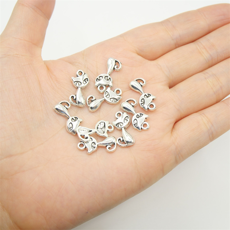 2 antique silver color