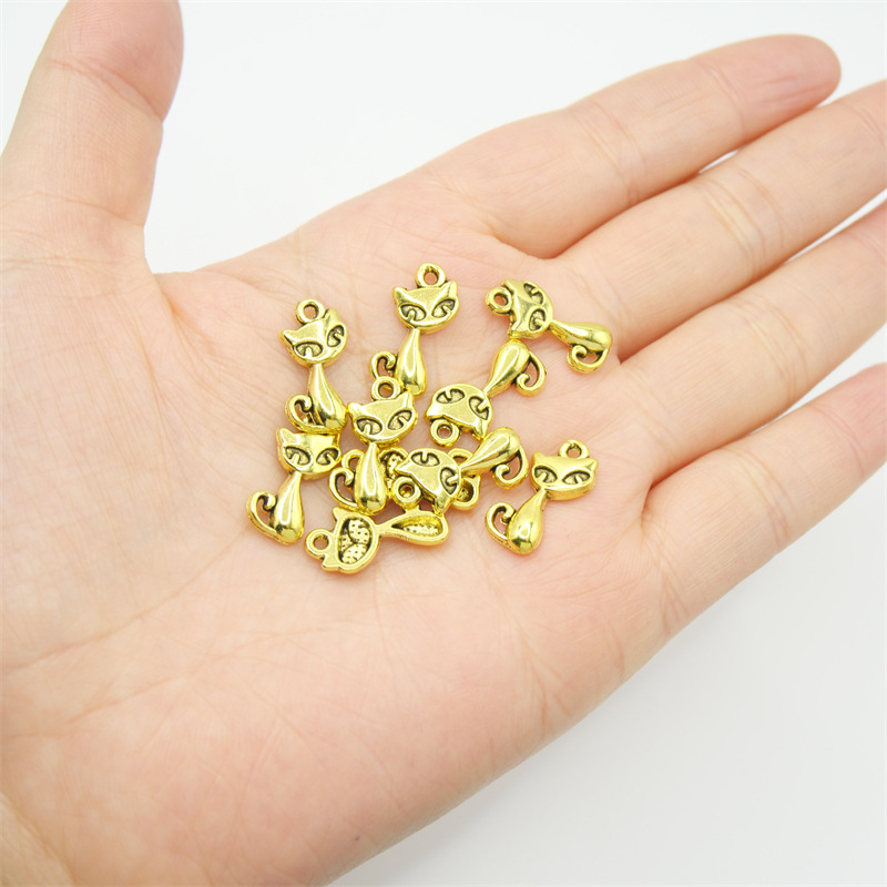 5 antique gold color