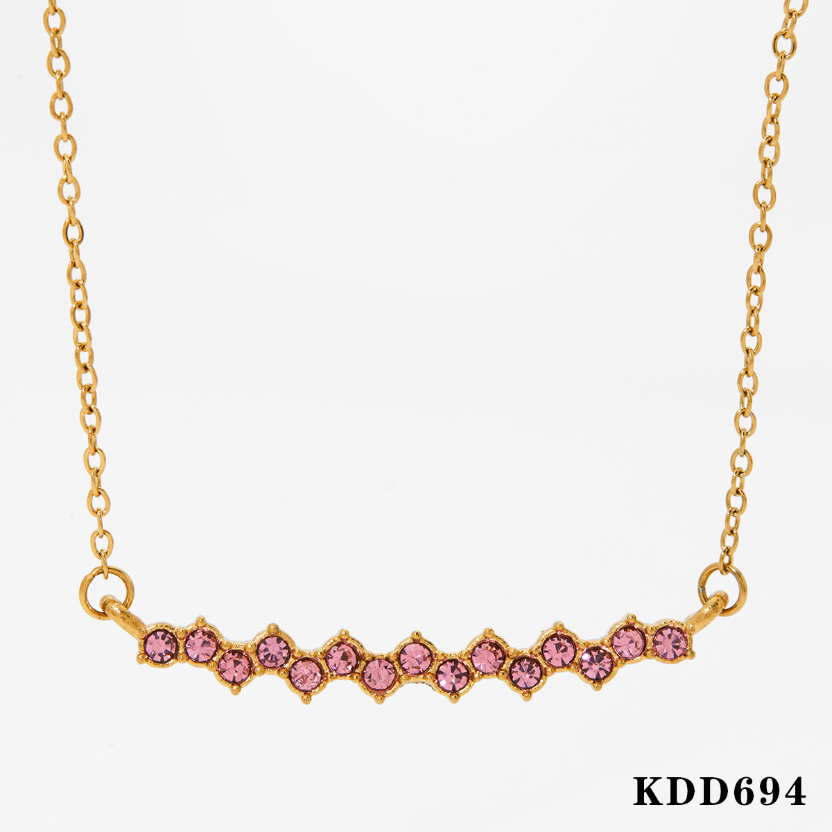 5:Gold pink diamond KDD694