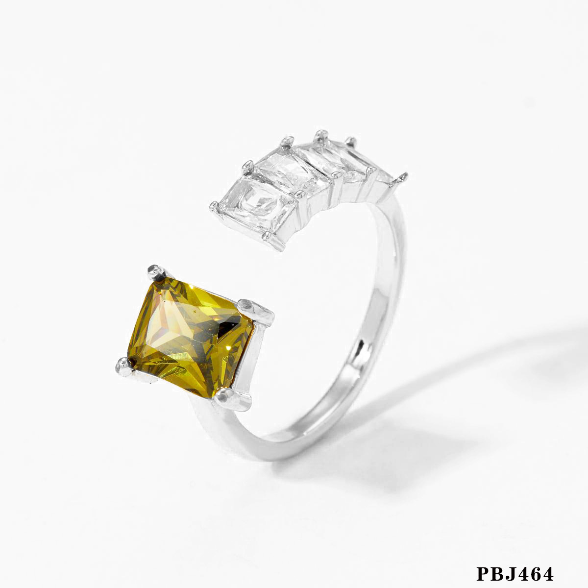 Silvery green zirconium