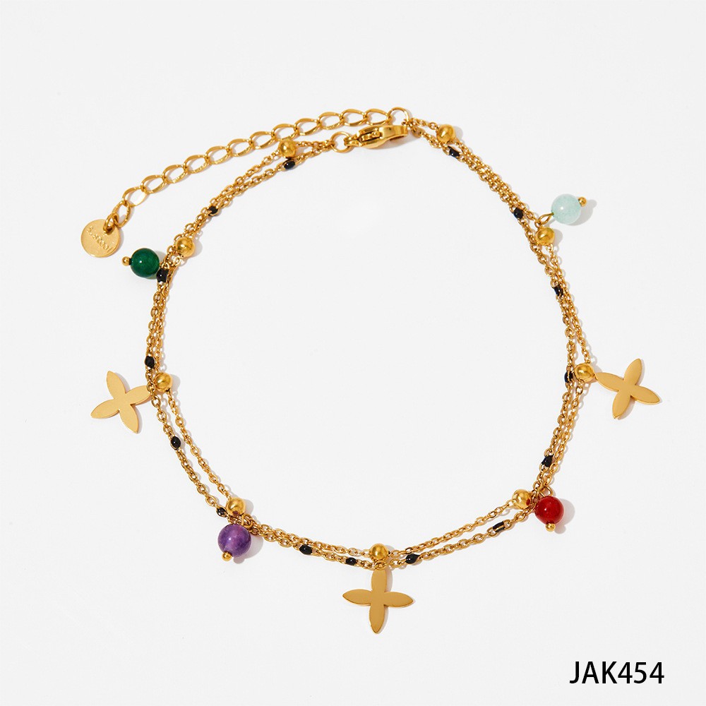 Gold anklet