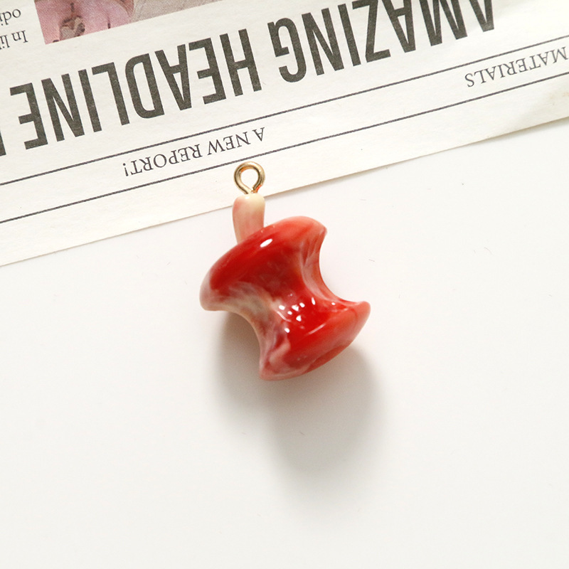 Red Apple core -26x18mm