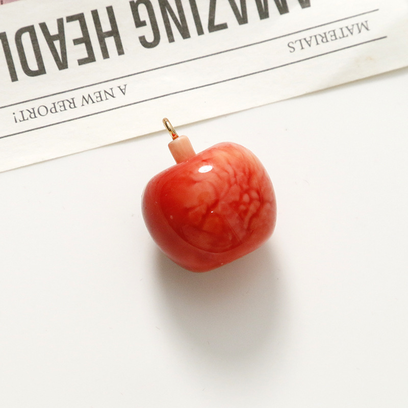 Red Apple -25x20mm