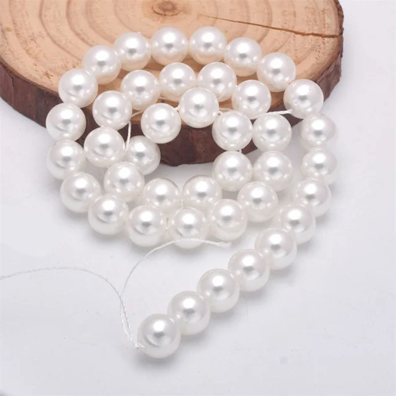 White 8mm-about 53-55 PCs