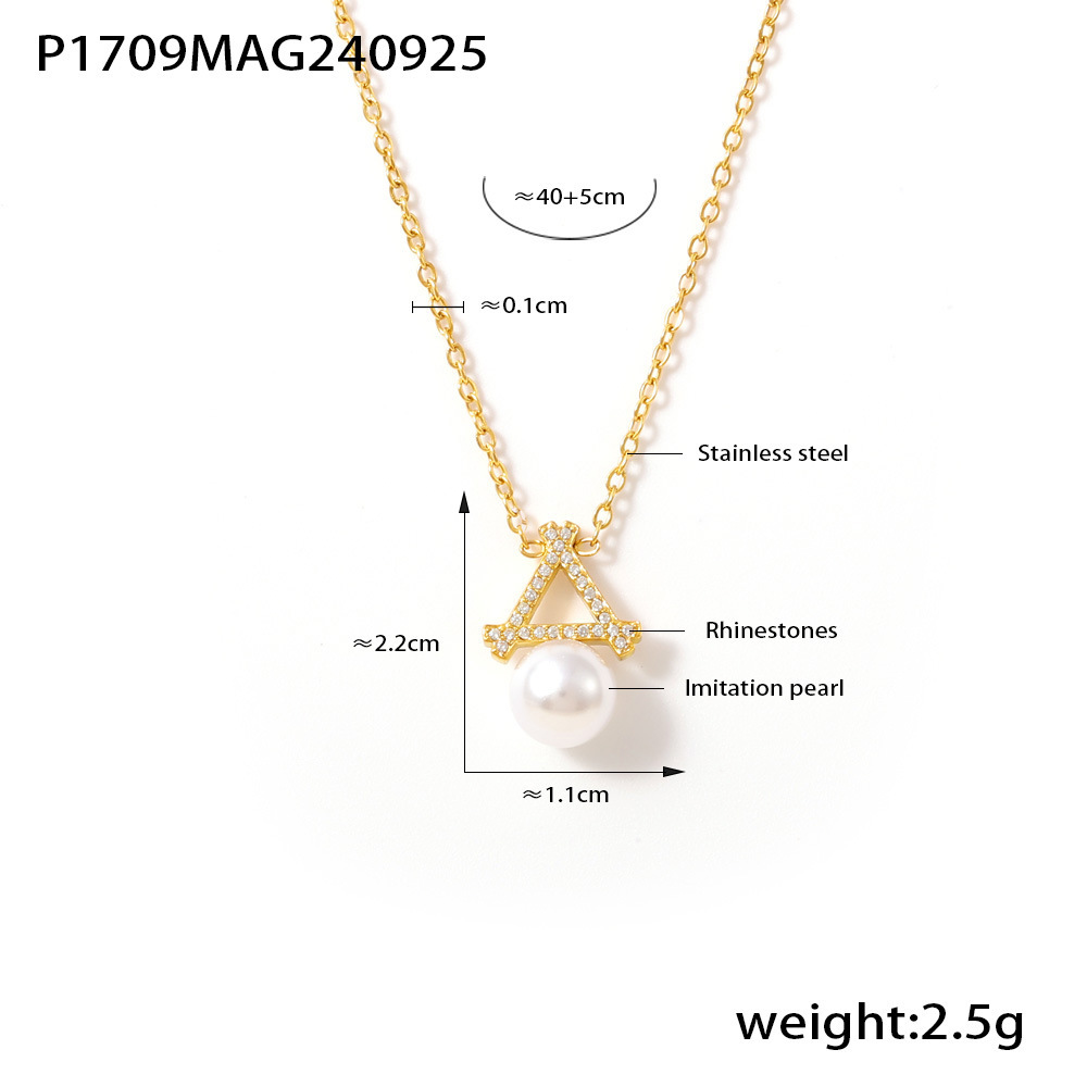 1:P1709-gold necklace