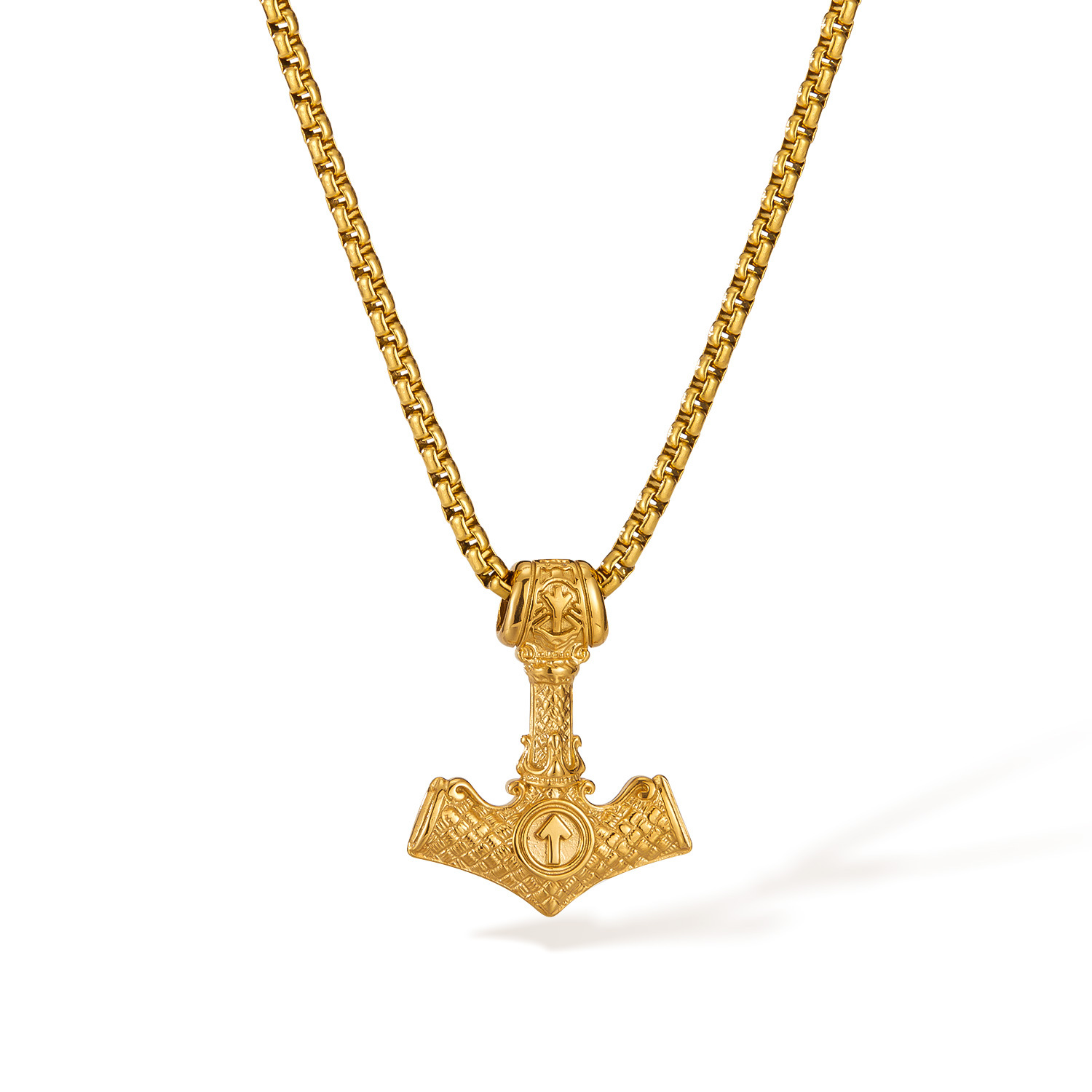 3:Gx2538-gold single pendant