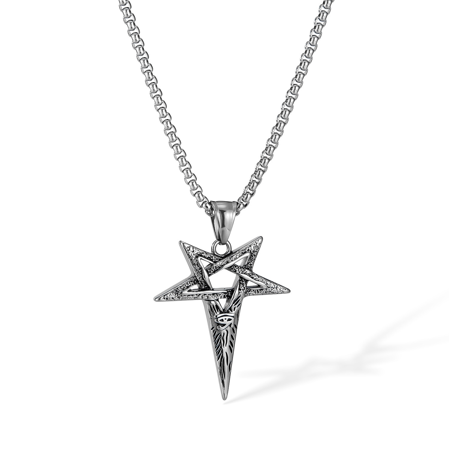 1:Gx2541-steel color single pendant