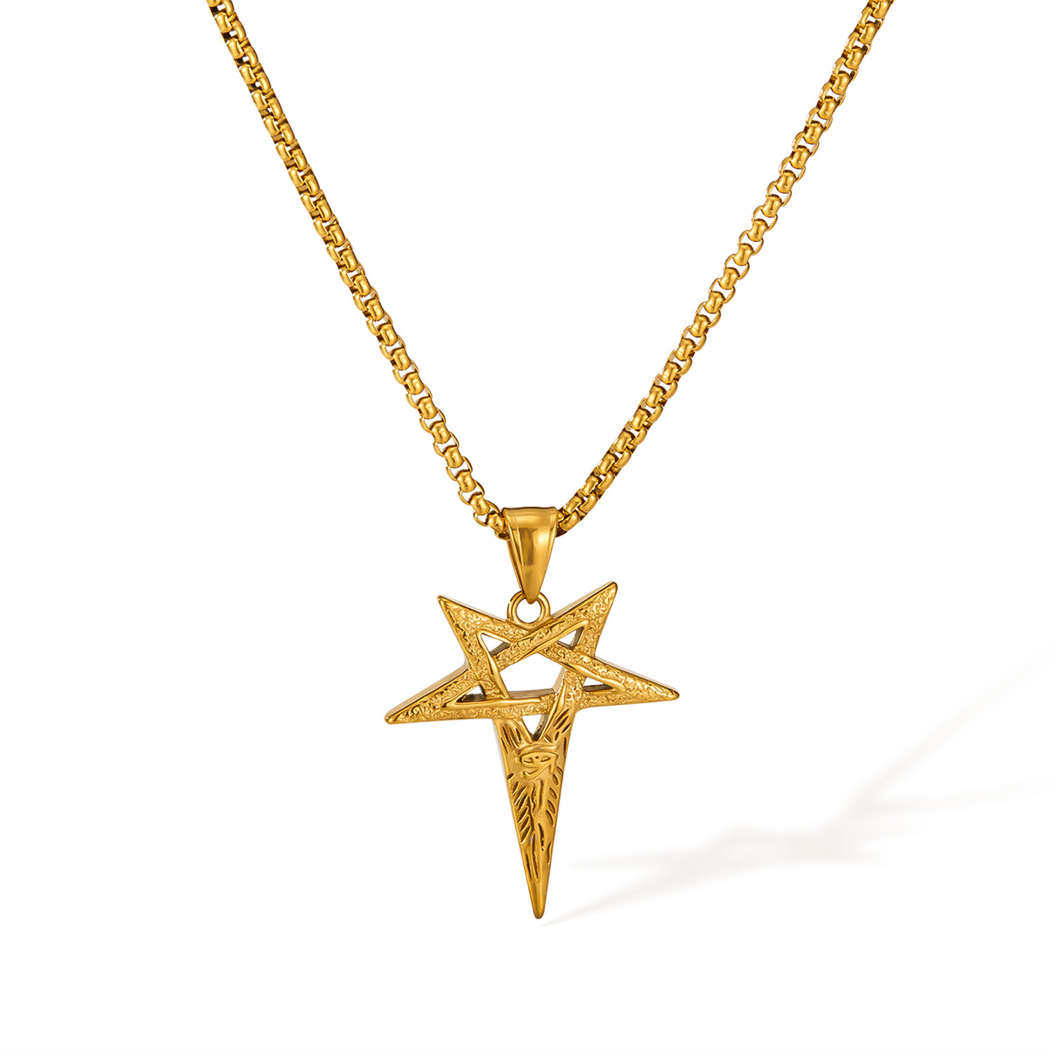 4:Gx2541-gold single pendant