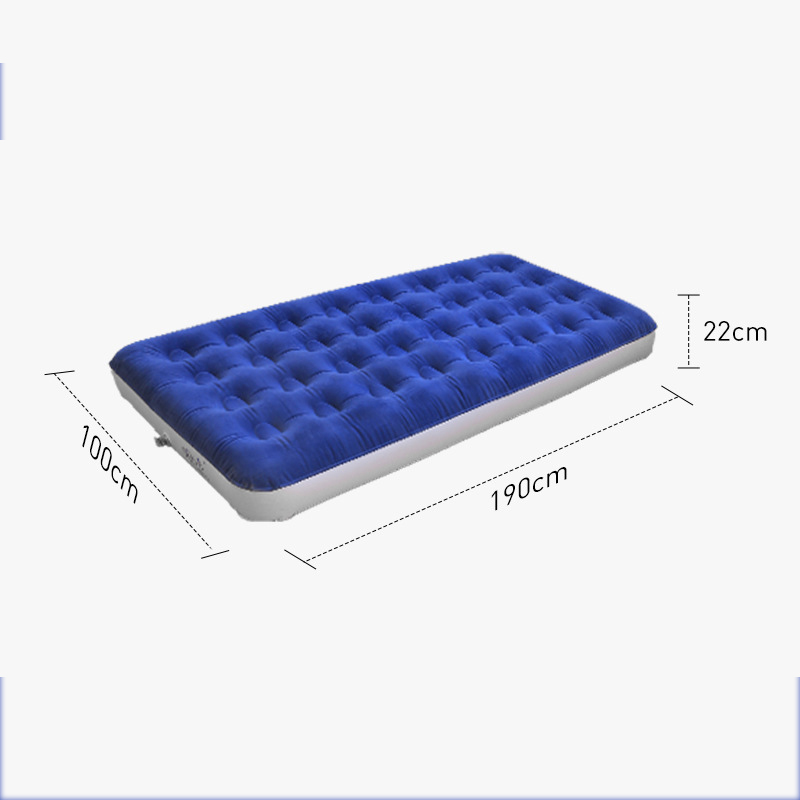 190*100*22 milachi dark blue inflatable mattress