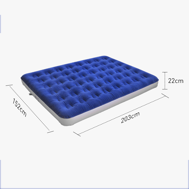 203*152*22 milachi dark blue inflatable mattress