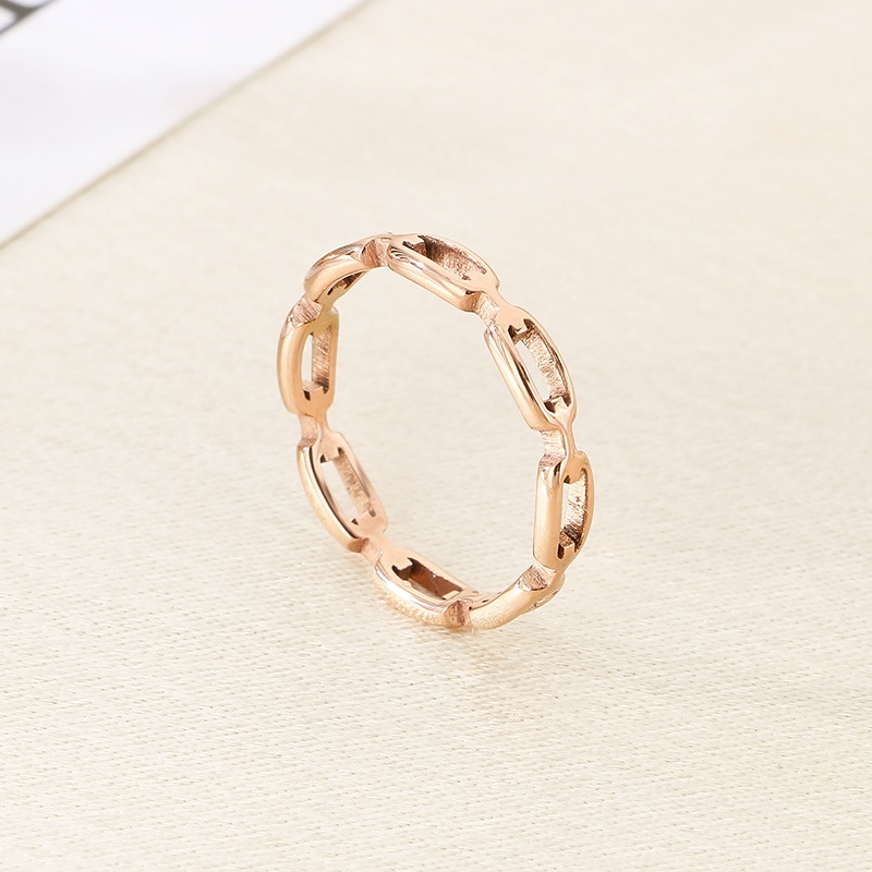 rose gold color US Size #8