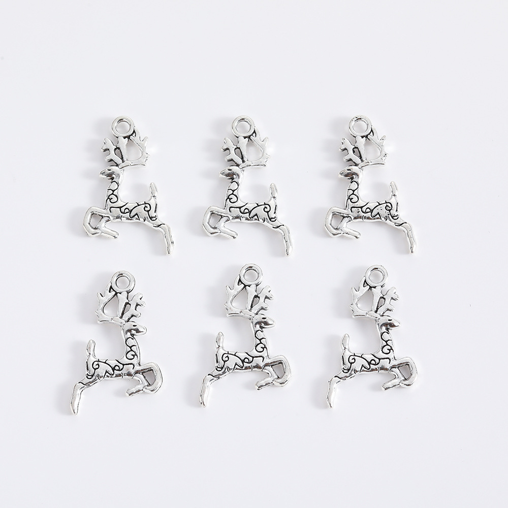 2 couleur argent antique