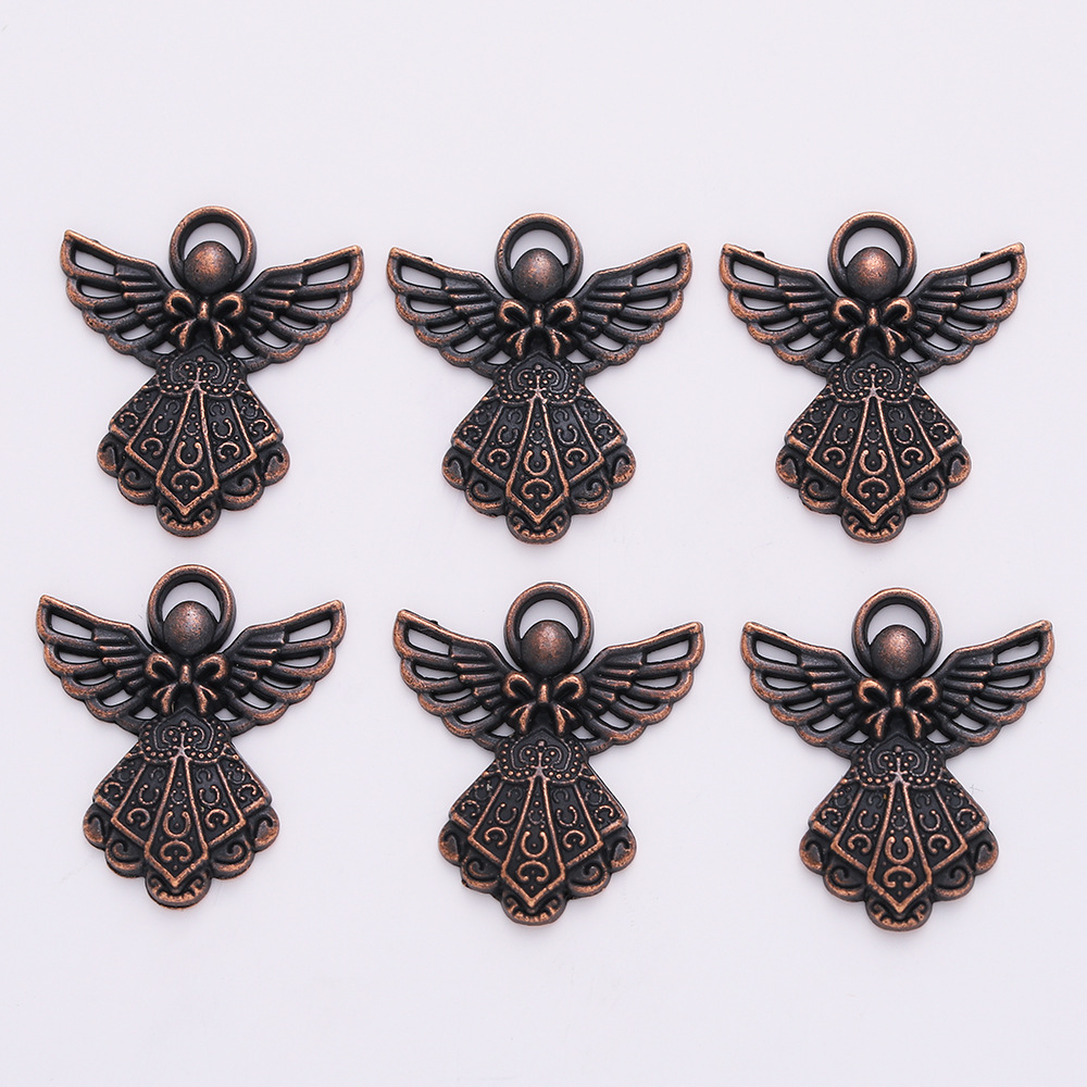 8 antique copper color