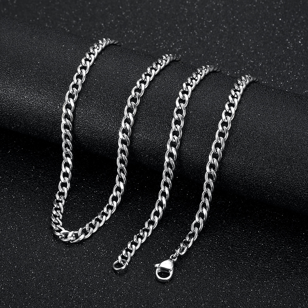 H necklace chain4mm*60cm