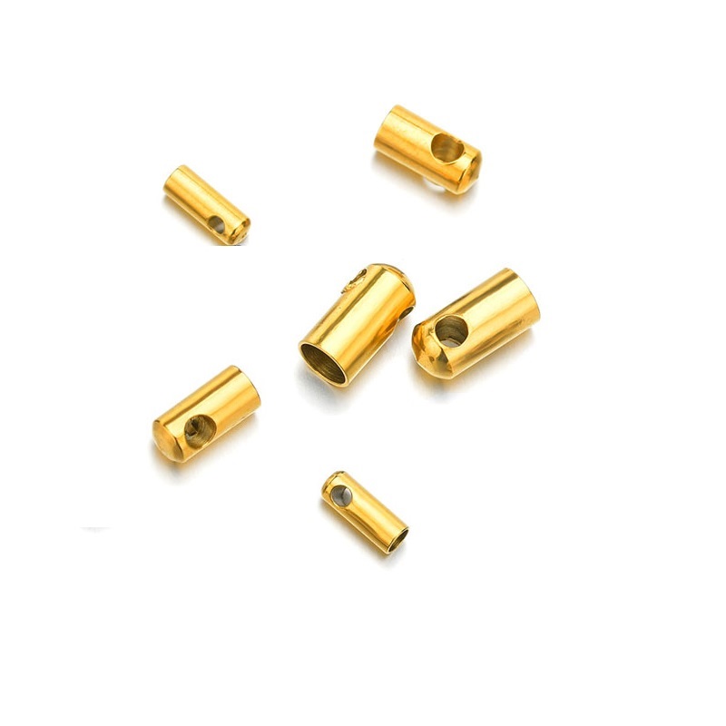 gold color plated, Inner bore 1.0mm