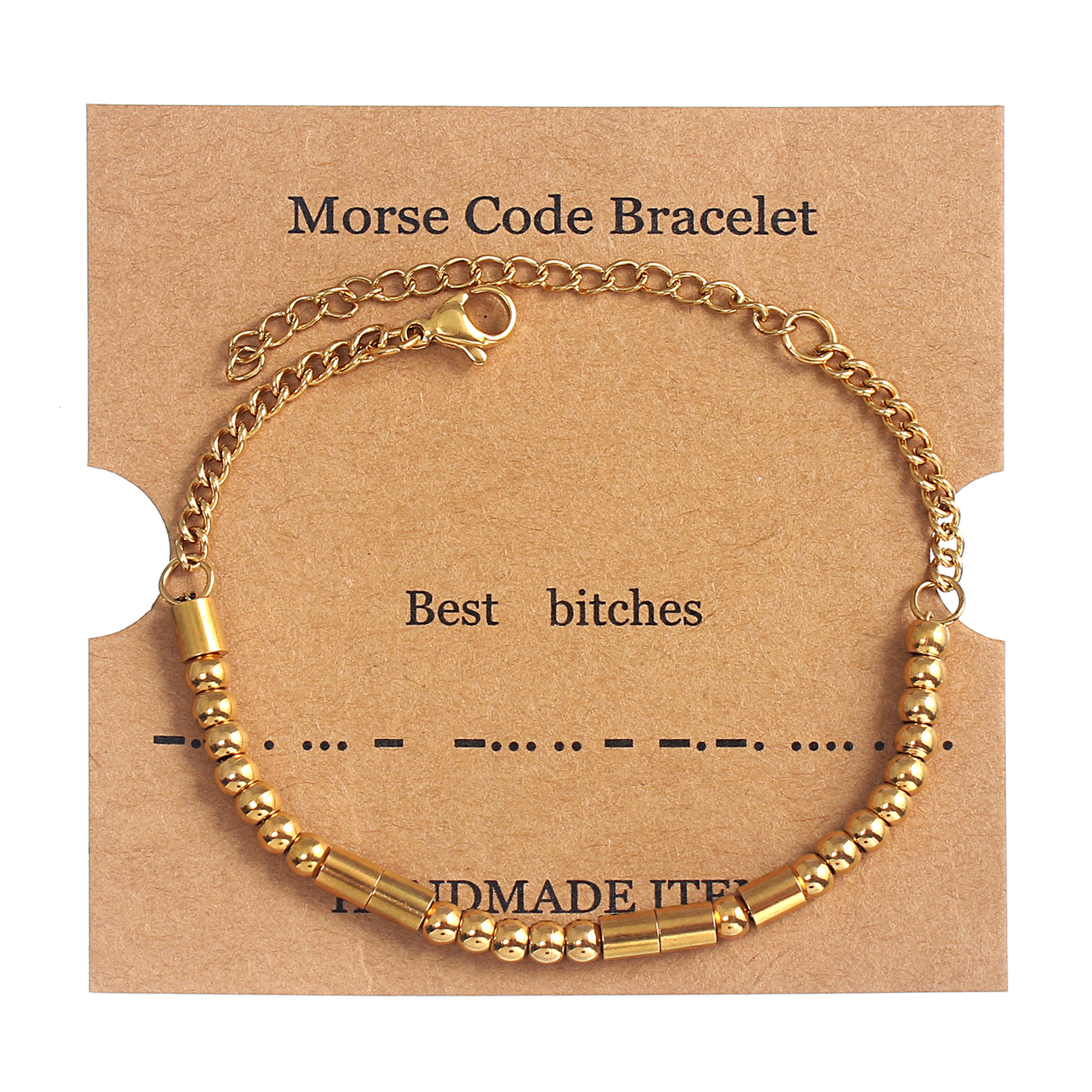 4:Best bitches Golden Moss password bracelet