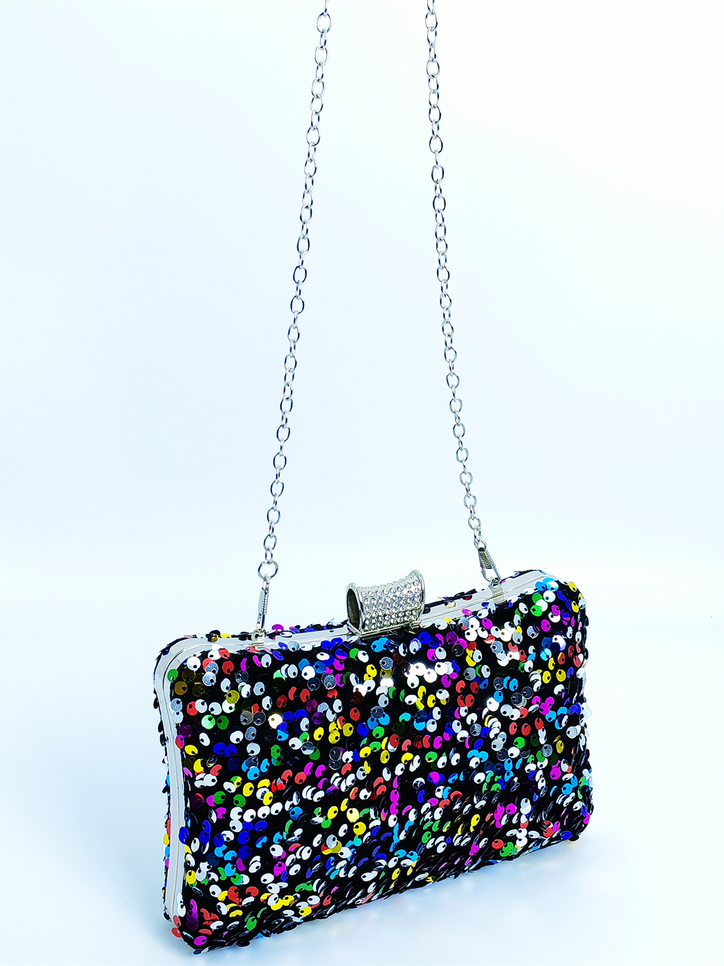 Colorful sequin silver