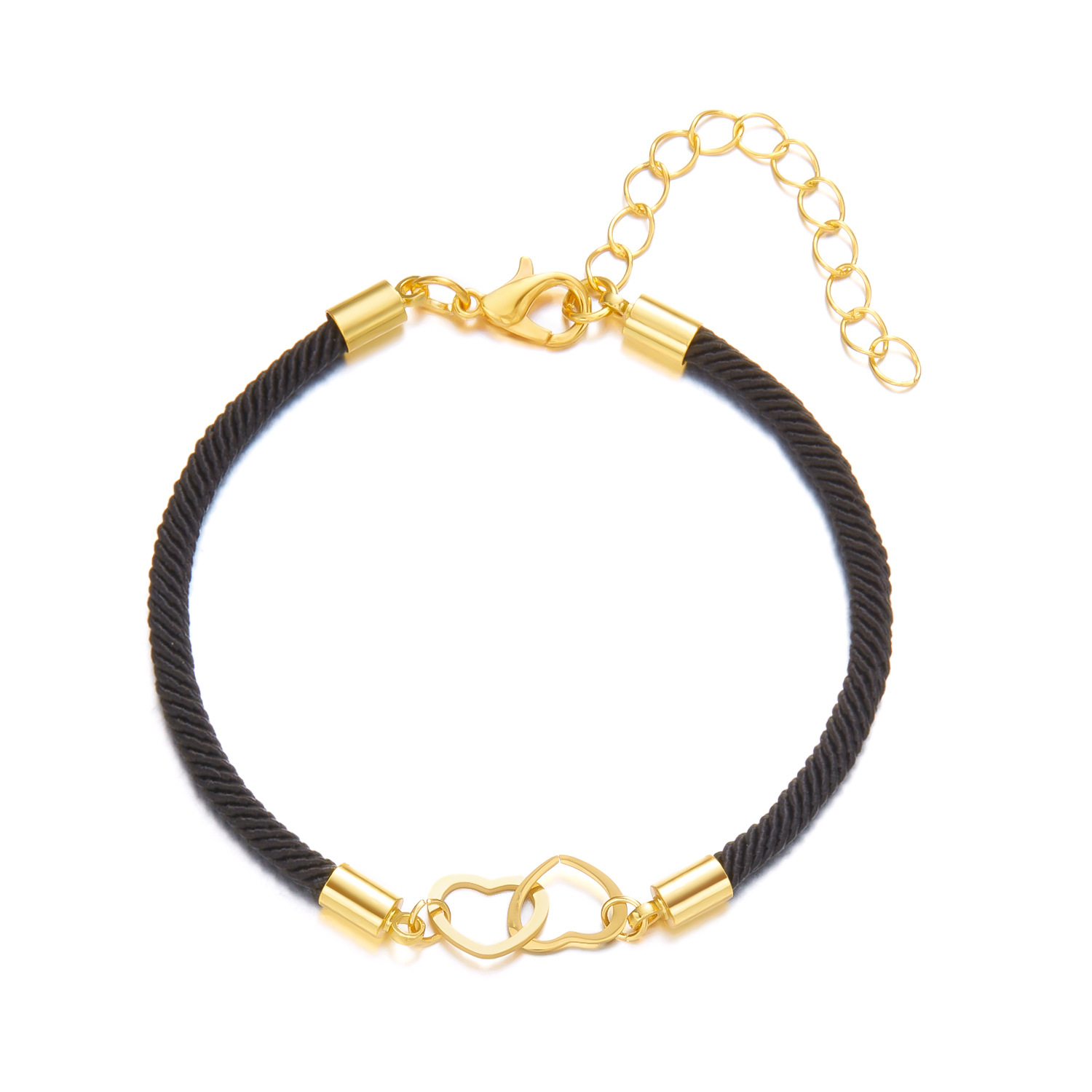 Gold - black rope