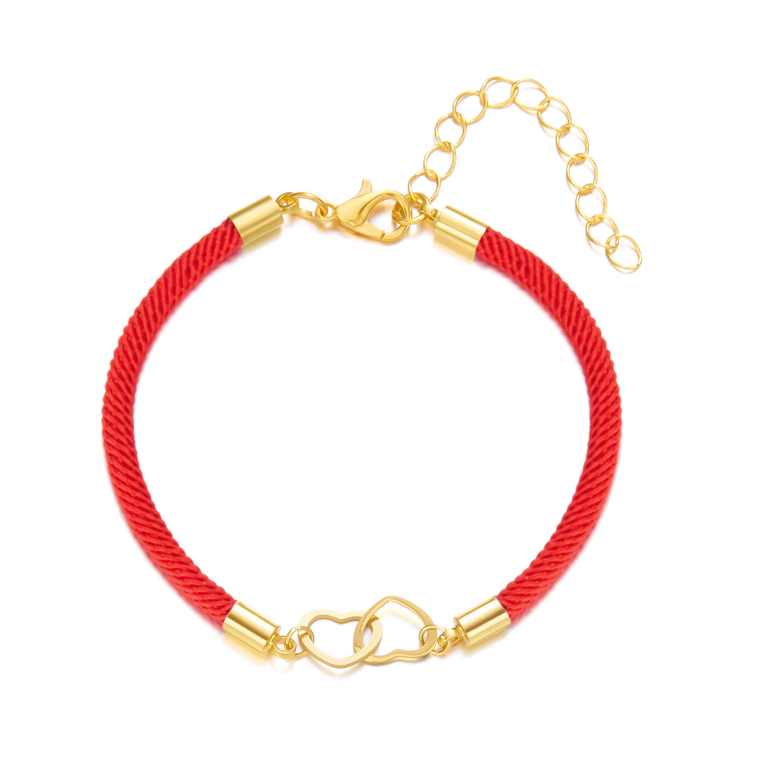 Gold - red rope