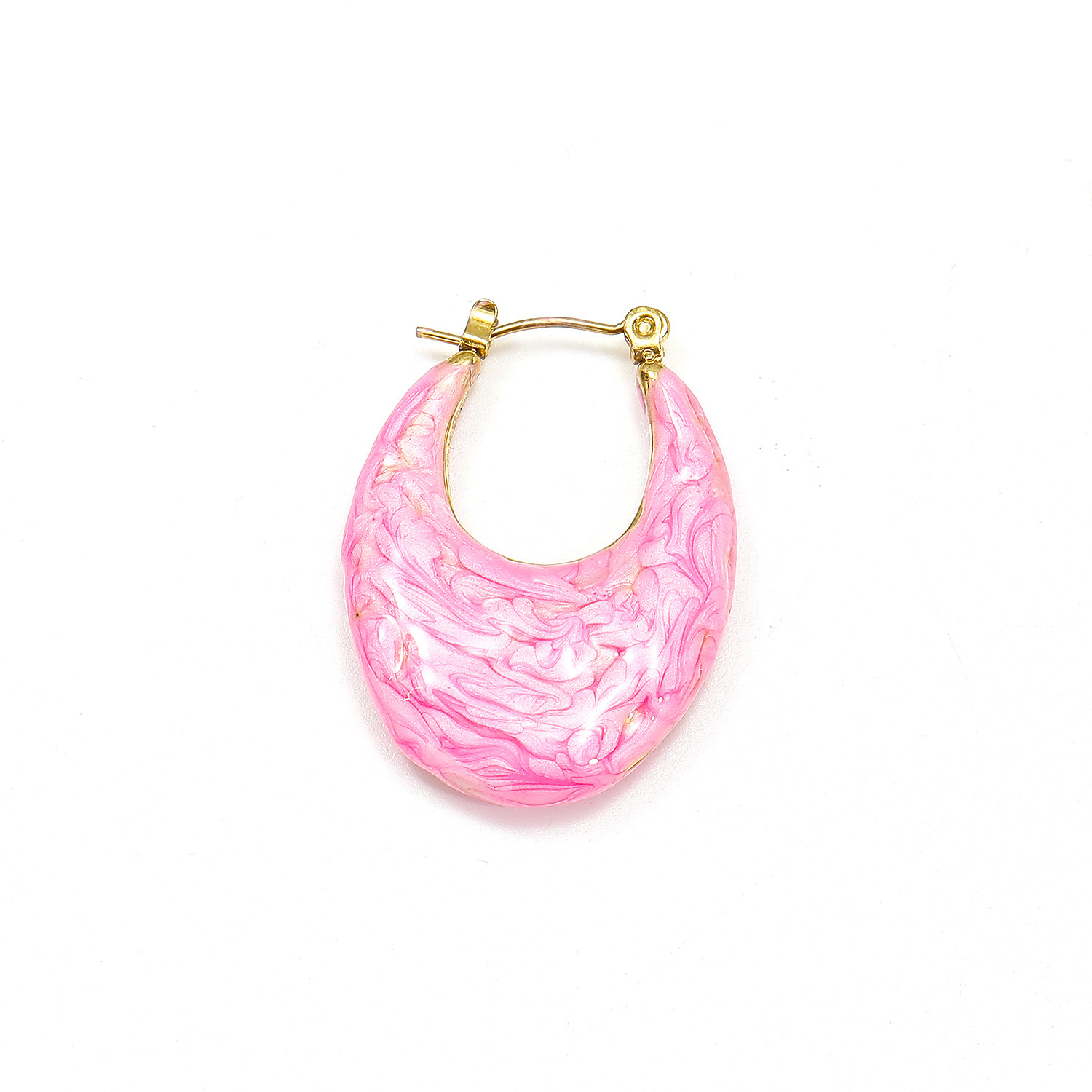 2:Golden pink enamel