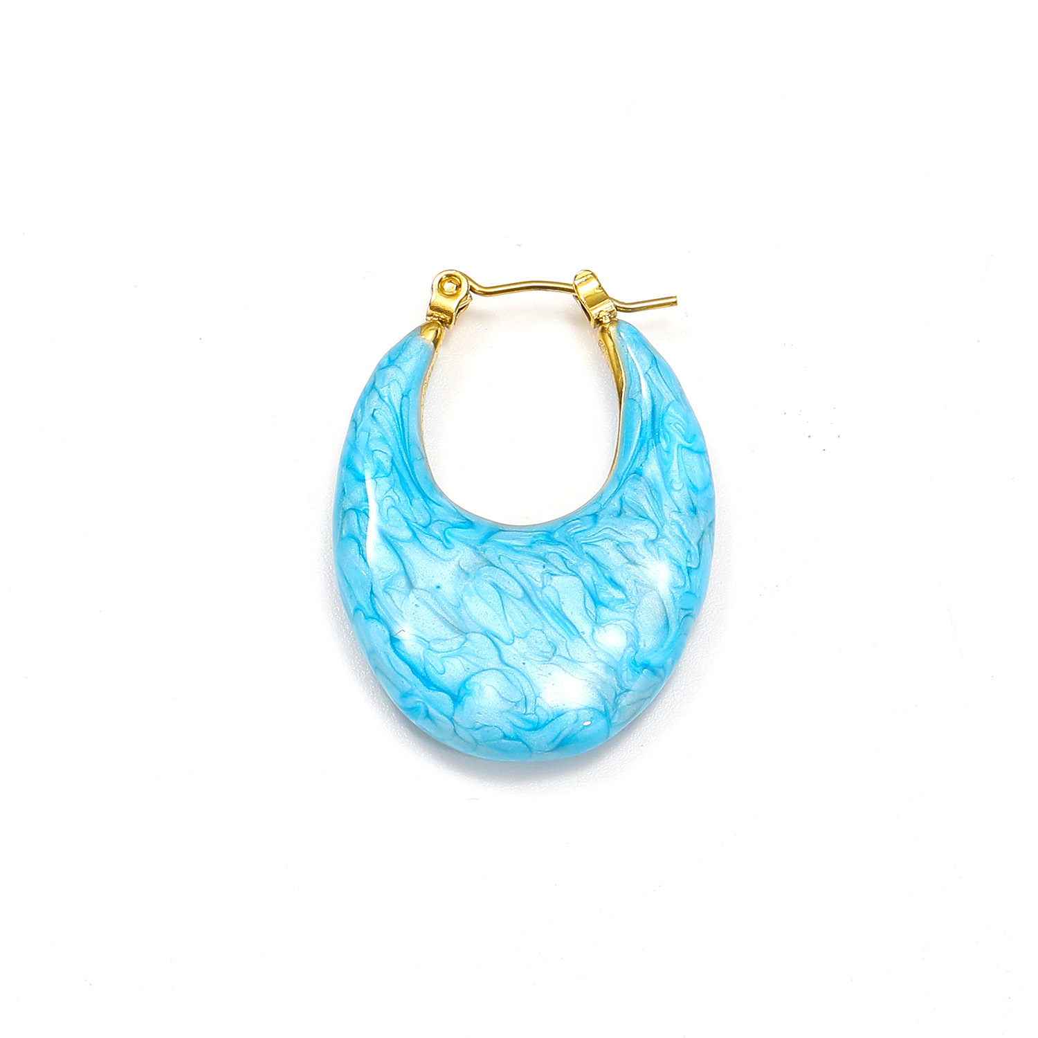 5:Golden blue enamel