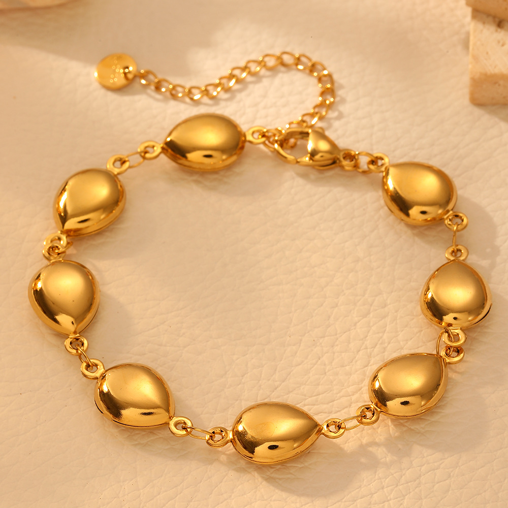 6:Round water drop bracelet