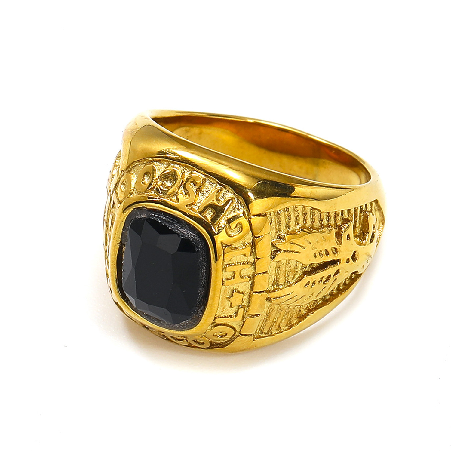 3:Golden black gemstone